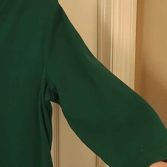 Quacker Factory Embroidered Top (M) - Picture 4 of 5